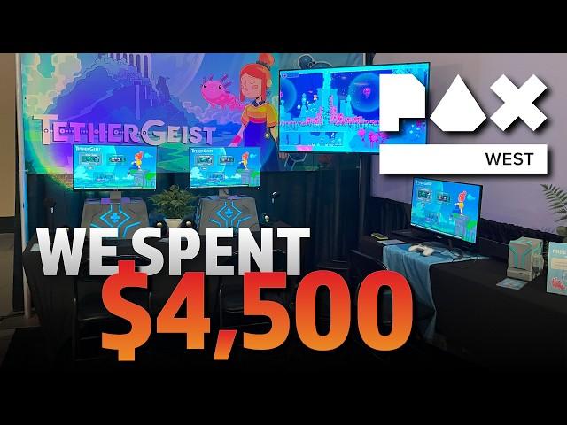 We showcased our indie game at PAX west. Here's how it went.