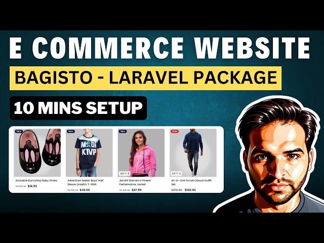 Build an E-Commerce Website with Laravel & Bagisto in Just 10 Minutes