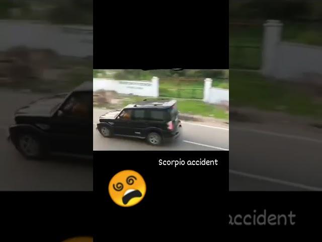 Mahindra scorpio accident Scorpio crash test , Scorpio accident