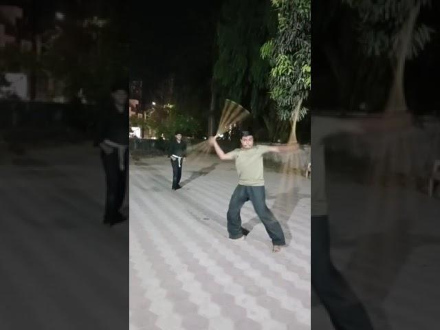 Double stick weapon by Pankaj Sir #shorts #weapon #training #aurangabad