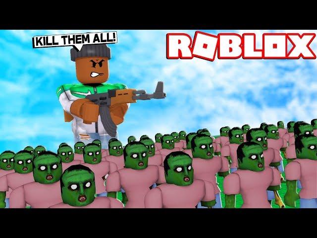 MAKING MY OWN ZOMBIE ARMY!! | Roblox Infection Inc.