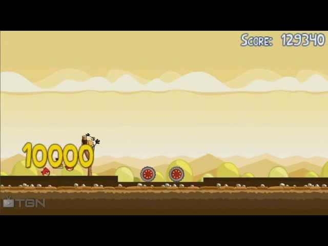 Angry Birds Mighty Hoax Mega Session Walkthrough