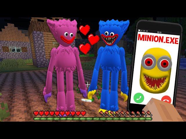 HUGGY WUGGY Poppy Playtime SQUID GAME DOLL MINIONS in MINECRAFT