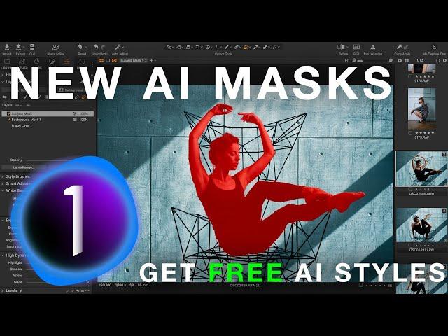 Capture One AI Masks are Here - Get FREE AI Styles