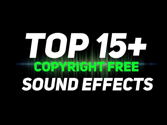 Top15+ Copyright ©️ Free Sound effects l Sound effects for Youtube video