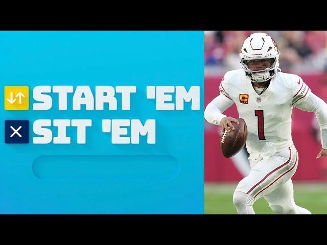 Start 'Em Sit 'Em Week 16 | NFL Fantasy Live