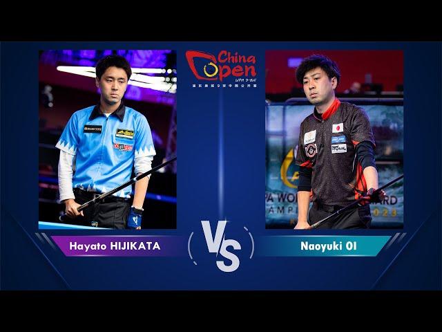 Semis - Hayato HIJIKATA 土方隼斗 vs 大井直幸 Naoyuki OI｜2024 WPA World 9-Ball China Open