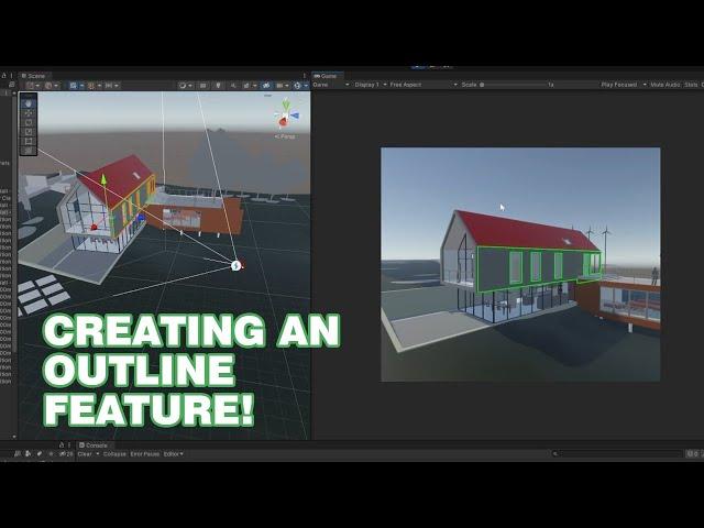 Implementing Outline Feature for AEC model viewer