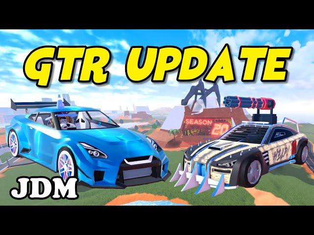 Jailbreak NEW GTR Update is Here! S-20 WAR CAR, XRK, CODE & JETPACK Location (Roblox Jailbreak)