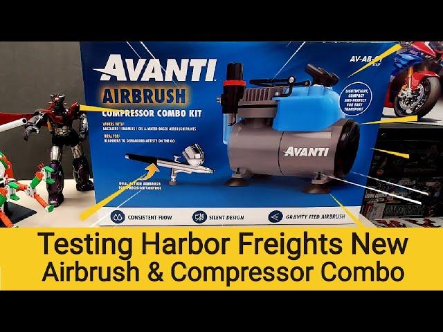 Test & Review Of Harbor Freight's New Airbrush And Compressor Combo - Is It Worth It ?