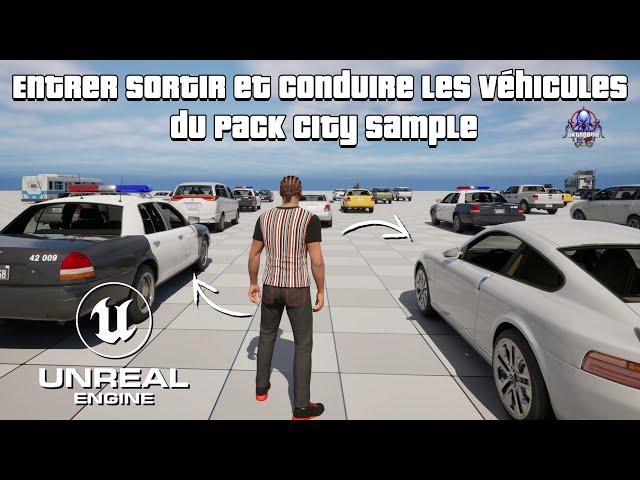 UE5 Tuto FR Comment Entrer/Sortir et Conduire les Véhicules Tuto Unreal Engine 5.3