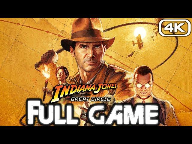 INDIANA JONES AND THE GREAT CIRCLE Gameplay Walkthrough FULL GAME (4K 60FPS PC) No Commentary