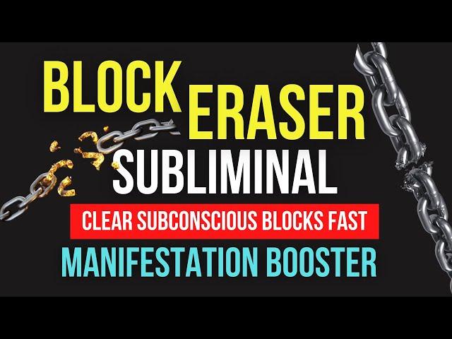 Whatever is holding you back will be cleared | Clear blocks, patterns, and resistance fast