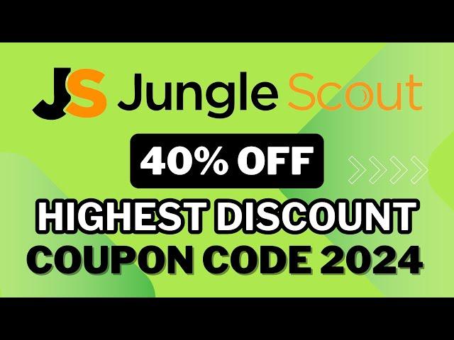 Jungle Scout Coupon CodeJungle Scout Promo CodeJungle Scout Discount Code