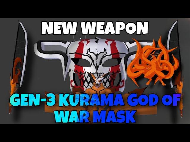 GEN-3 KURAMA (GOD OF WAR MASK) AND KURAMA HEAVY WEAPON SNEAK | CREDITS TO RELLGAMES AND CARIBROS