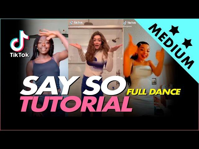 SAY SO | TIK TOK DANCE TUTORIAL