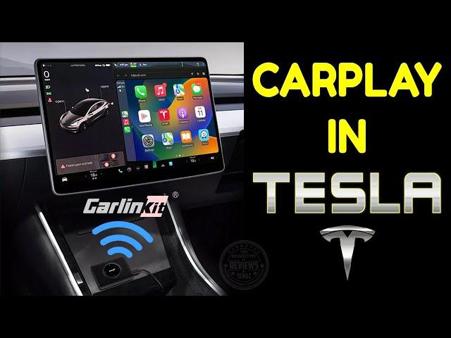 TESLA CarPlay Adapter 2023   CARLINKIT T2C    UNBOXING REVIEW