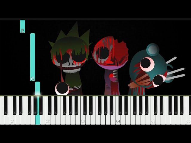 Incredibox Sprunki Phase 4 Sounds  Piano Tutorial