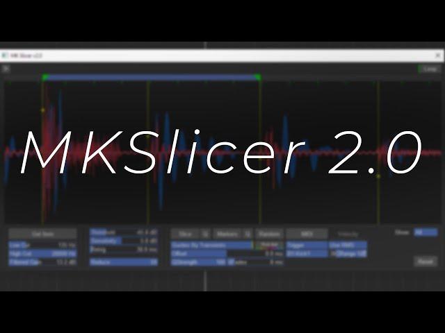 MKSlicer 2.0 - new features. Reaper script (reascript) for quick slicing, quantizing and more