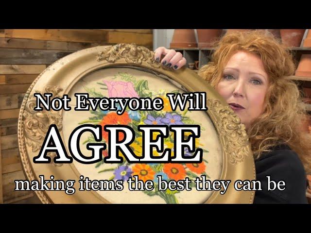 NOT EVERYONE WILL AGREE | MAKING ITEMS LOOK THE BEST THEY CAN BE | TRASH TO TREASURE |