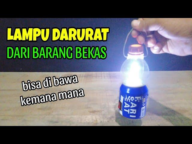 Wajib ada di rumah !! LAMPU BUAT DARURAT KETIKA LISTRIK PADAM