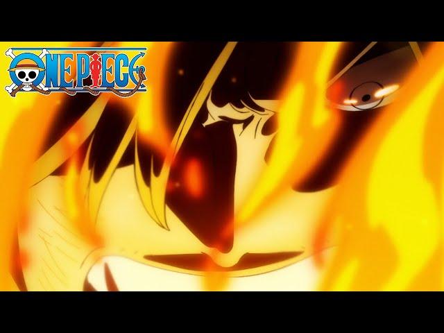 Sanji vs King and Queen | One Piece