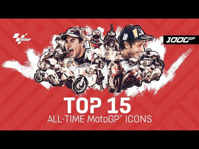 Top 15 All-Time MotoGP™ Icons!  | #GP1000