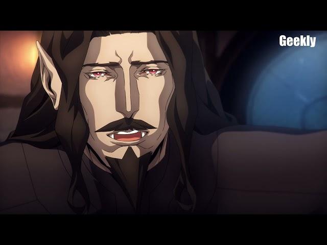 Castlevania Season 4 Ending - Dracula and Lisa back to life together