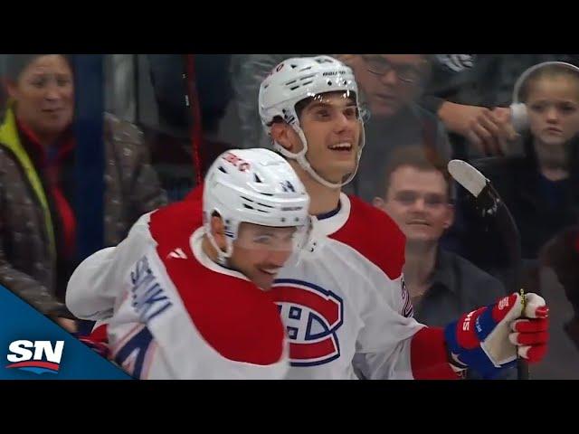 Canadiens' Juraj Slafkovsky Scores On The Rush To Snap 14-Game Goalless Drought