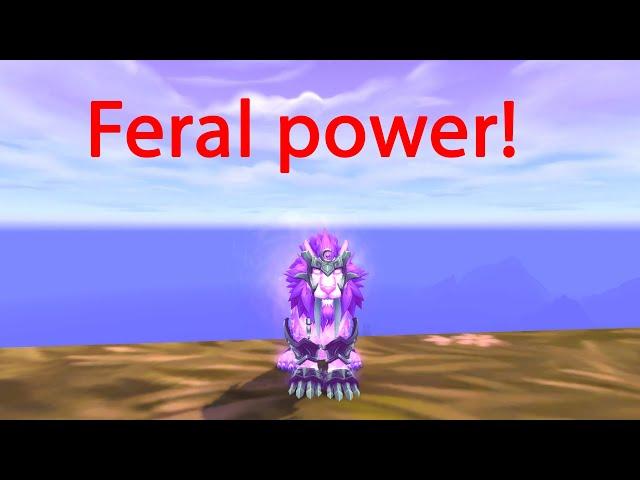 Feral power! - Feral druid pvp - Shadowlands 9.1.5