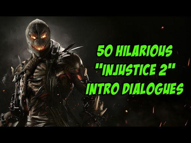 50 Hilarious "Injustice 2" Intro Dialogues