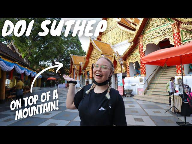 Climbing DOI SUTHEP TEMPLE (must do in Chiang Mai) 