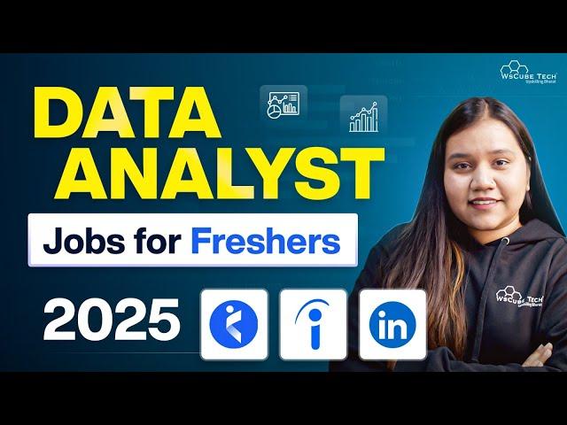 Follow this Right Path to Get Data Analyst Job as a FRESHER in 2025! (Full Guide) #English