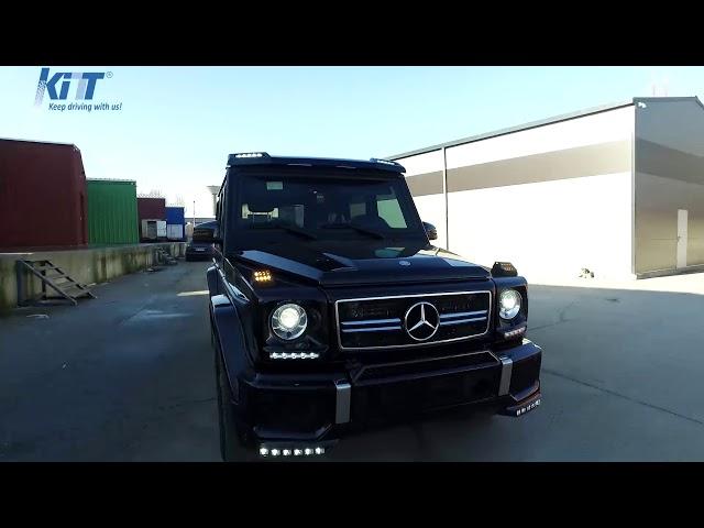 This Mercedes G-class W463 is a Bomb! We love G63 conversions! by KiTT-Tuning