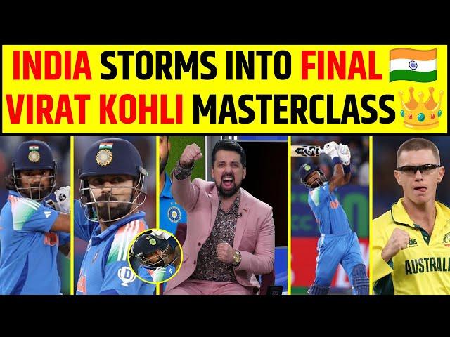 KING KOHLI KA MASTERCLASS, INDIA INTO THE FINALS - INDIA VS AUSTRALIA CT 2025