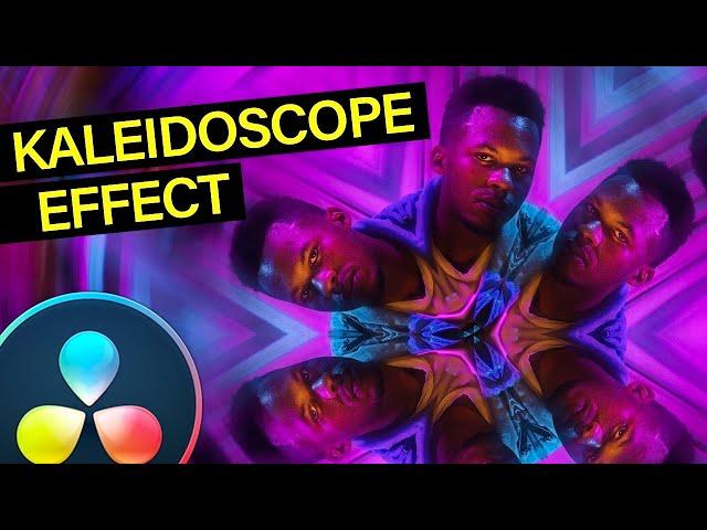 Create the Kaleidoscope effect in DaVinci Resolve 16 | DaVinci Resolve Tutorial