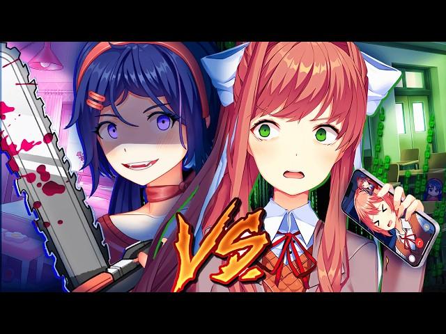 Monika VS Mita(DDLC Voiced Animation)