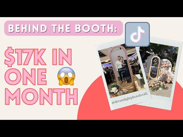 This Photo Booth Business made $17,000 in bookings in 1 month!