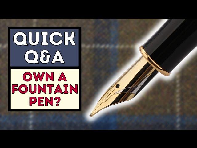 FOUNTAIN PENS FOR MEN | WHY SELECT A FOUNTAIN PEN IN THE MODERN WORLD?