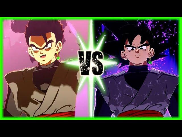 Goku Black Vs Gohan Black [Blender Animation]