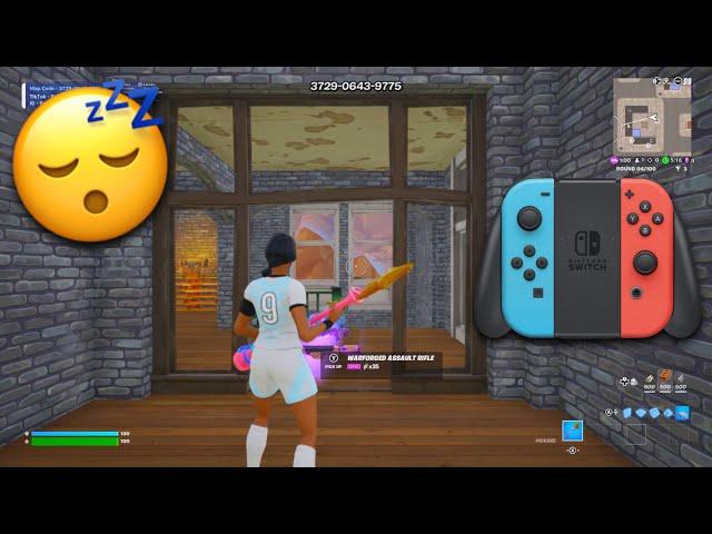 Nintendo Switch Controller ASMR  (Fortnite Tilted Zone Wars Gameplay)