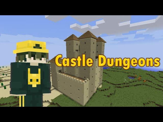 Обзор мода Castle Dungeons  1.12.2