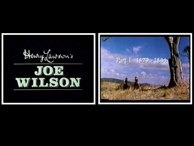 Joe Wilson (1988-TV Miniseries) Part I: Joe Wilson's Courtship