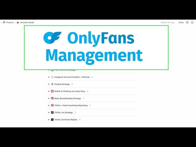 How to Run an OnlyFans Agency (Operations Management)