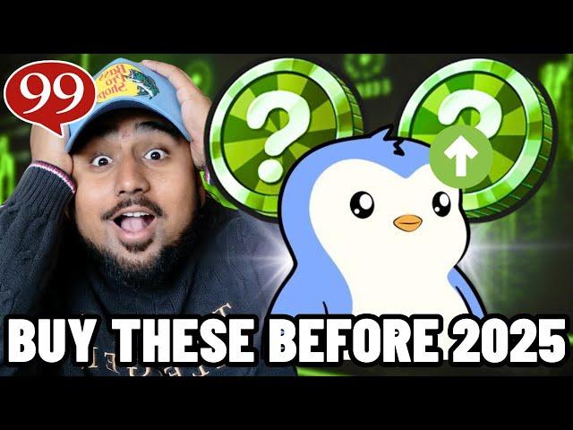 TOP 5 Meme Coins to Buy Now Before 2025?! (EASY 50X Potential Crypto!?)