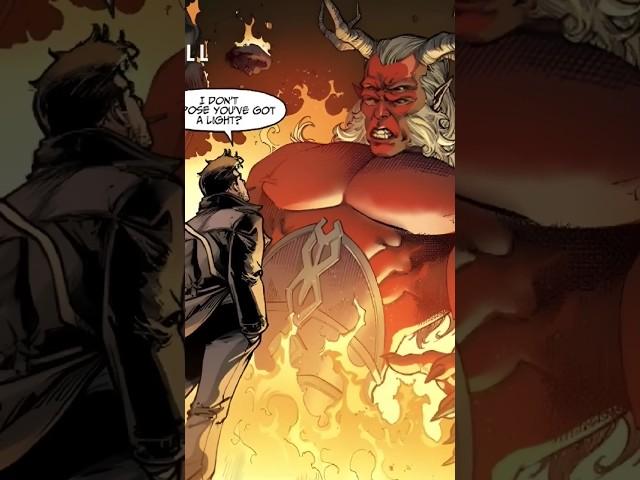 The Most Mind-Blowing Comic Panel Ever? John Constantine Summons Trigon!