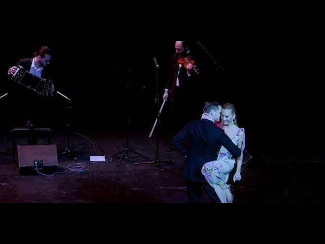 "CAFE DOMINGUES" Artem Lucin & Irina Samoilova, Solo Tango Orquesta