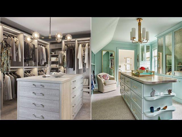 100 BEAUTIFUL Modern Walk-in Closet Design Ideas 2024 - Luxury Modern Interior Design