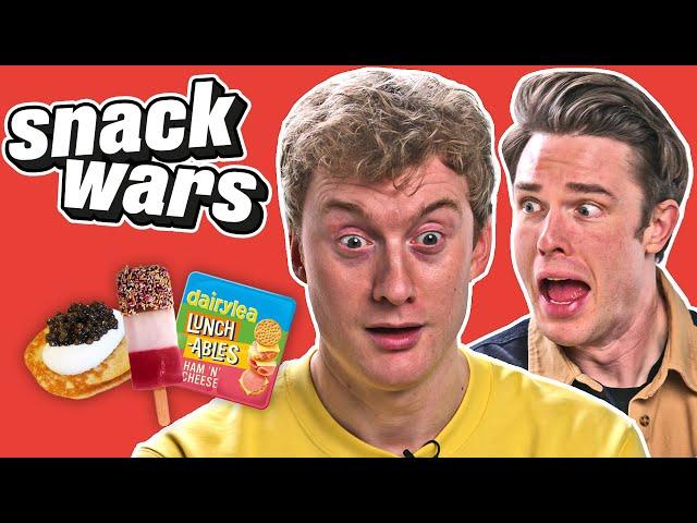 James Acaster & Ed Gamble Judge Posh Snacks | Snack Wars | @ladbiblestories