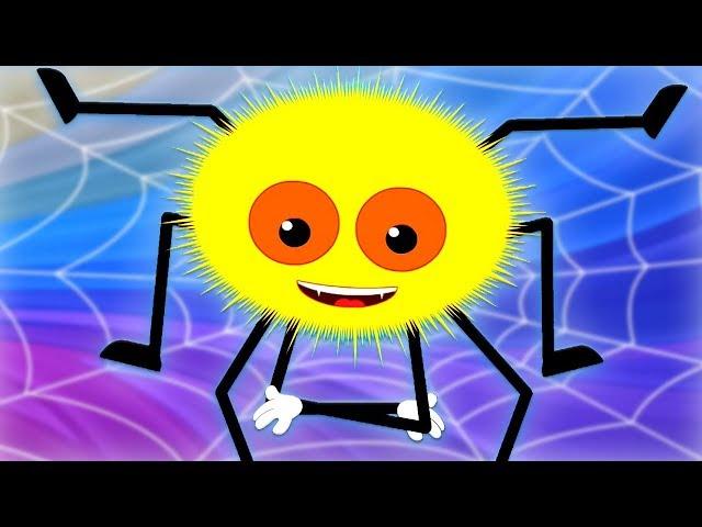 Incy Wincy Паук | Детская рифма | Incy Wincy Spider | Baby Toons Network Russia | песенки для детей